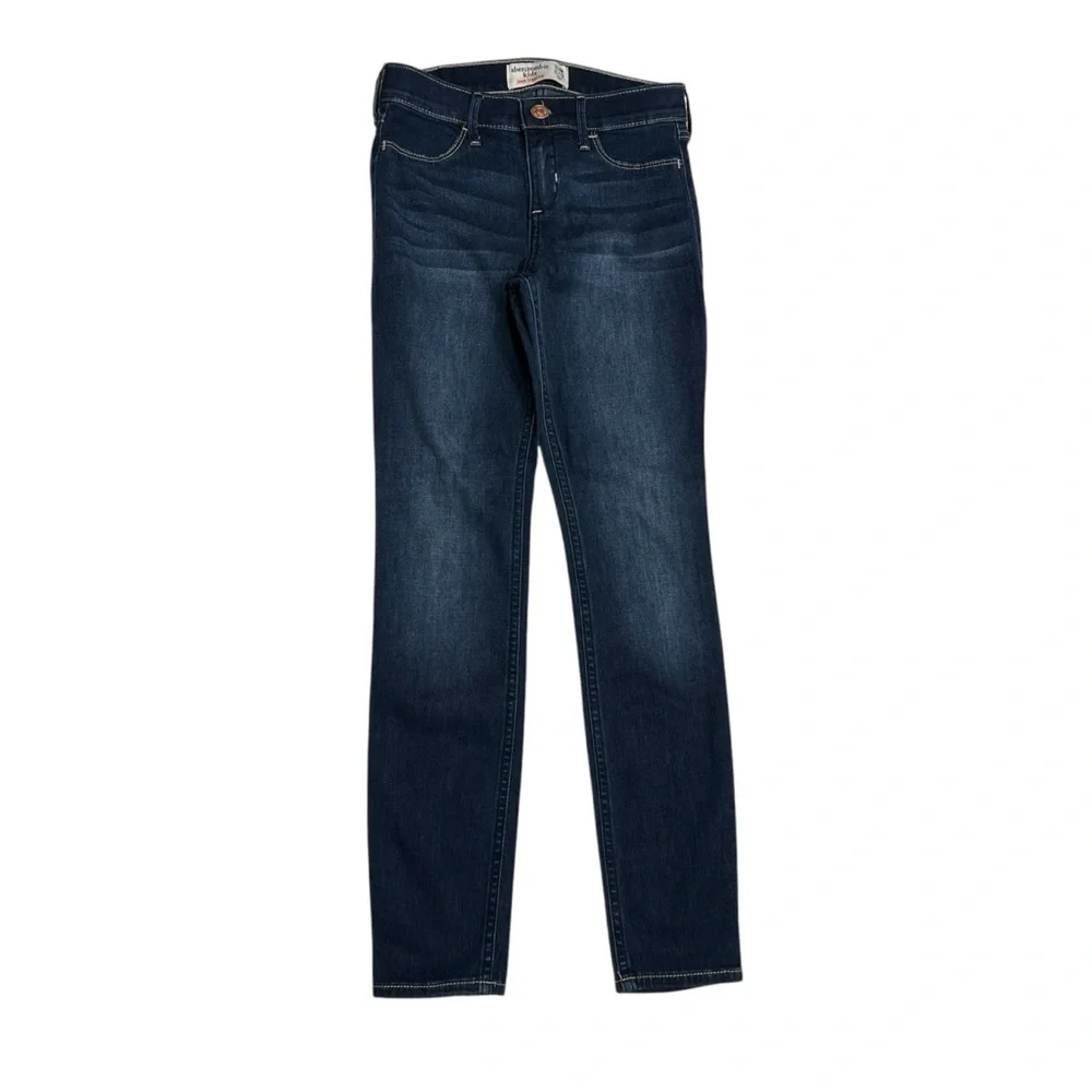 Abercrombie Kids Blue Slim Fit Jeans - Picture 1 of 2